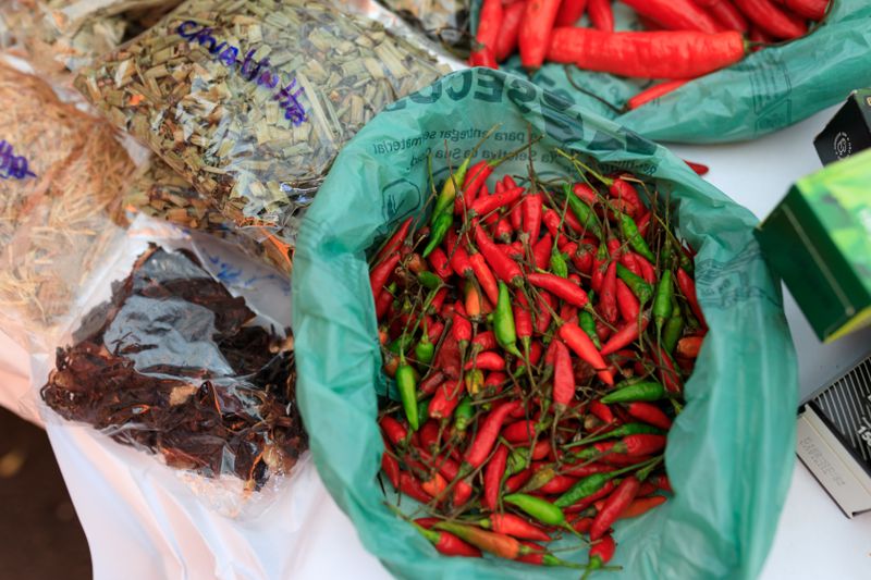 Fresh ingredients and bold spices used in dave's hot chicken